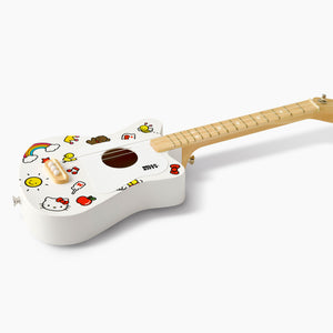 Hello Kitty x Loog Kids Mini Acoustic Guitar (White) Home Loog Guitars