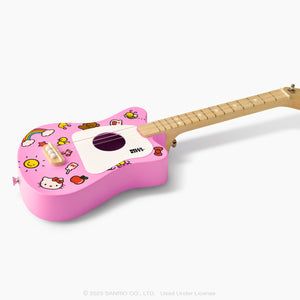 Hello Kitty x Loog Kids Mini Acoustic Guitar (Pink) Home Loog Guitars