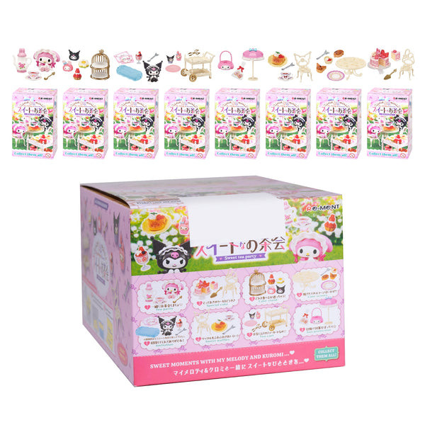 Re-Ment My Melody & Kuromi Sweet Tea Party Blind Box Figure Set