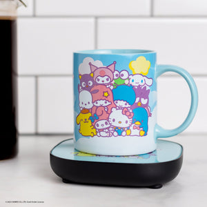 Hello Kitty and Friends Coffee Mug & Warmer Set Home Goods Uncanny Brands Wholesale