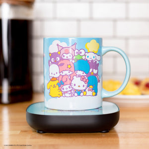 Hello Kitty and Friends Coffee Mug & Warmer Set Home Goods Uncanny Brands Wholesale