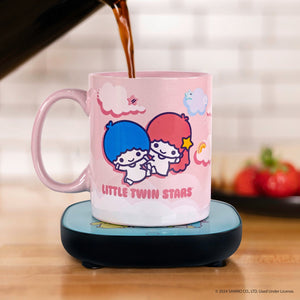 LittleTwinStars Coffee Mug & Warmer Set Home Goods Uncanny Brands Wholesale