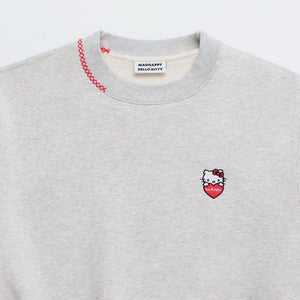Hello Kitty x Madhappy Midweight Fleece Crewneck (Campus) Apparel MADHAPPY