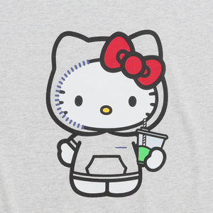 Hello Kitty x Madhappy Heavyweight Tee (Light Grey Heather) Apparel MADHAPPY