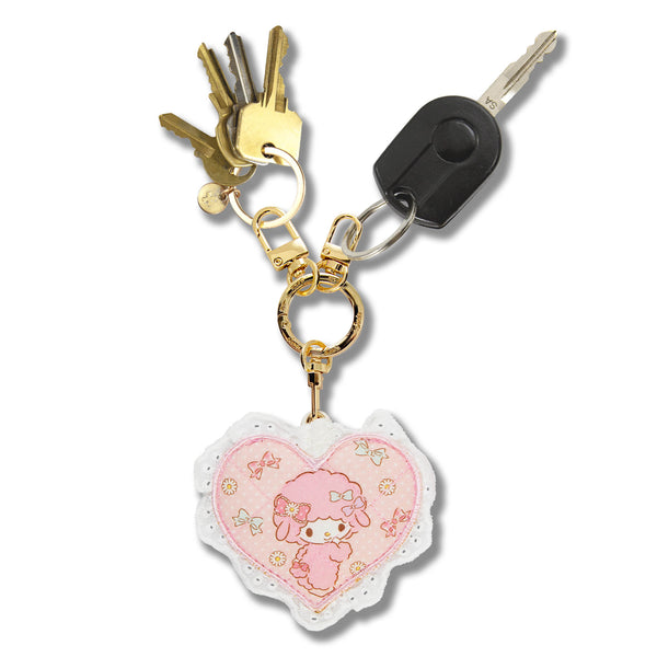 ヨーグルくん　サンエックス　ファスナーホルダー(ピンク) My Sweet Piano x Sonix AirTag Keychain