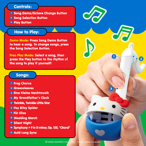 Hello Kitty Mini Otamatone Melody Charm