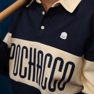 Pochacco x JapanLA Long Sleeve Rugby Polo Apparel JapanLA