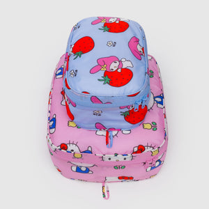 Hello Kitty and Friends x Baggu Packing Cube Set (Fruits + Florals) Bags Baggu Corporation