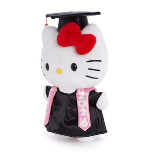 Hello Kitty 9" Cap and Gown Graduation Plush (Pink) Plush HUNET GLOBAL CREATIONS INC