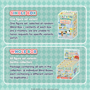 Re-Ment Pochacco's Amusement Park Wagon Blind Box Figure Set Toys&Games Hamee.com - Hamee US