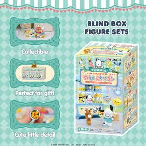 Re-Ment Pochacco's Amusement Park Wagon Blind Box Figure Set