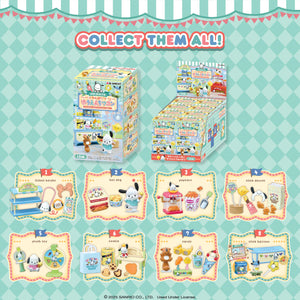 Re-Ment Pochacco's Amusement Park Wagon Blind Box Figure Set