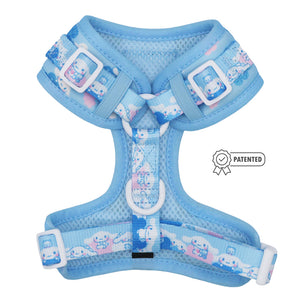 Cinnamoroll x Sassy Woof Adjustable Dog Harness (Clouds) Home Goods SASSY WOOF