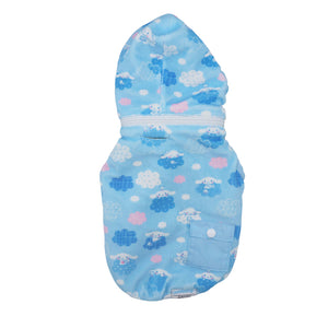 Cinnamoroll x Sassy Woof Reversible Sherpa Dog Jacket (Clouds) Home Goods SASSY WOOF