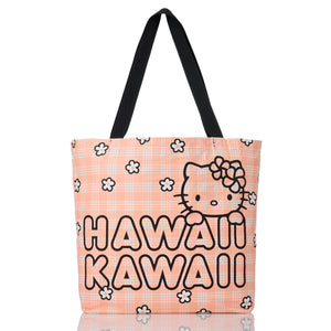 Hello Kitty x Aloha Collection Reversible Tote (Pua) Bags Aloha Collection Inc