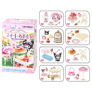 Re-Ment My Melody & Kuromi Sweet Tea Party Blind Box Figure Set Toys&Games Hamee.com - Hamee US