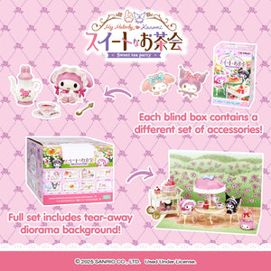 Re-Ment My Melody & Kuromi Sweet Tea Party Blind Box Figure Set Toys&Games Hamee.com - Hamee US