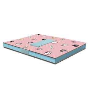 Hello Kitty and Friends x Studio Oh! Pink Pinstripe Casey Notebook with Phone Loop Stationery Studio Oh!