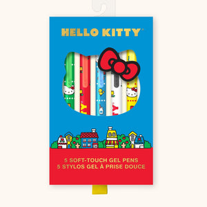 Hello Kitty x Studio Oh! Retro Red Soft-Touch Gel Pens Stationery Studio Oh!