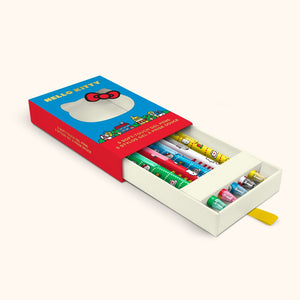 Hello Kitty x Studio Oh! Retro Red Soft-Touch Gel Pens Stationery Studio Oh!