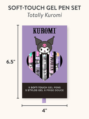 Kuromi x Studio Oh! Soft-Touch Gel Pen Set
