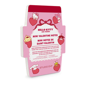 Hello Kitty and Friends x Studio Oh! Mini Valentine Notes Stationery Orange Circle