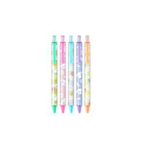 Cinnamoroll x Studio Oh! Sweet Daisies Soft-Touch Gel Pens Stationery Orange Circle