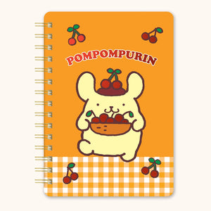 Pompompurin x Studio Oh! Cherries Agatha Notebook Stationery Studio Oh!