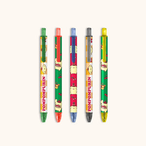 Pompompurin x Studio Oh! Cherries Soft-Touch Gel Pen Set Stationery Studio Oh!