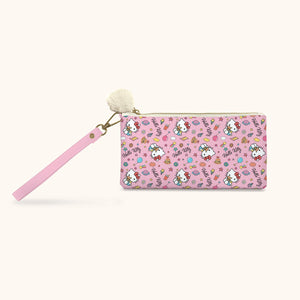 Hello Kitty and Friends x Studio Oh! College Letters Pink Pencil Pouch Stationery Studio Oh!