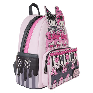 My Melody & Kuromi x Loungefly Cake Mini Backpack Bags Loungefly