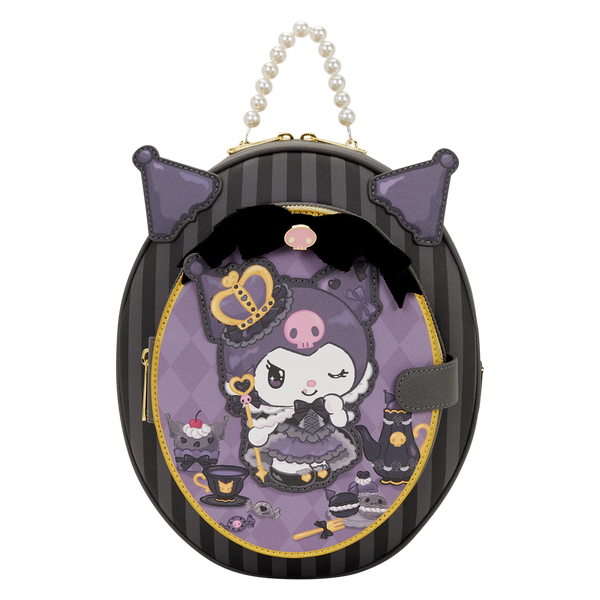 Kuromi x Loungefly 20th Anniversary Mini Backpack display picture 1