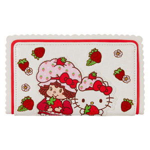 Hello Kitty and Friends x Loungefly Strawberry Shortcake Flap Wallet Bags Loungefly