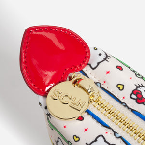 Hello Kitty x Stoney Clover Lane Small Pouchette (Hello Kitty Ribbon Stripe) Bags STONEY CLOVER LANE