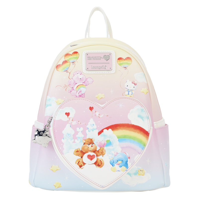 Hello Kitty and Friends x Care Bears Care-A-Lot Mini Backpack Bags Loungefly   