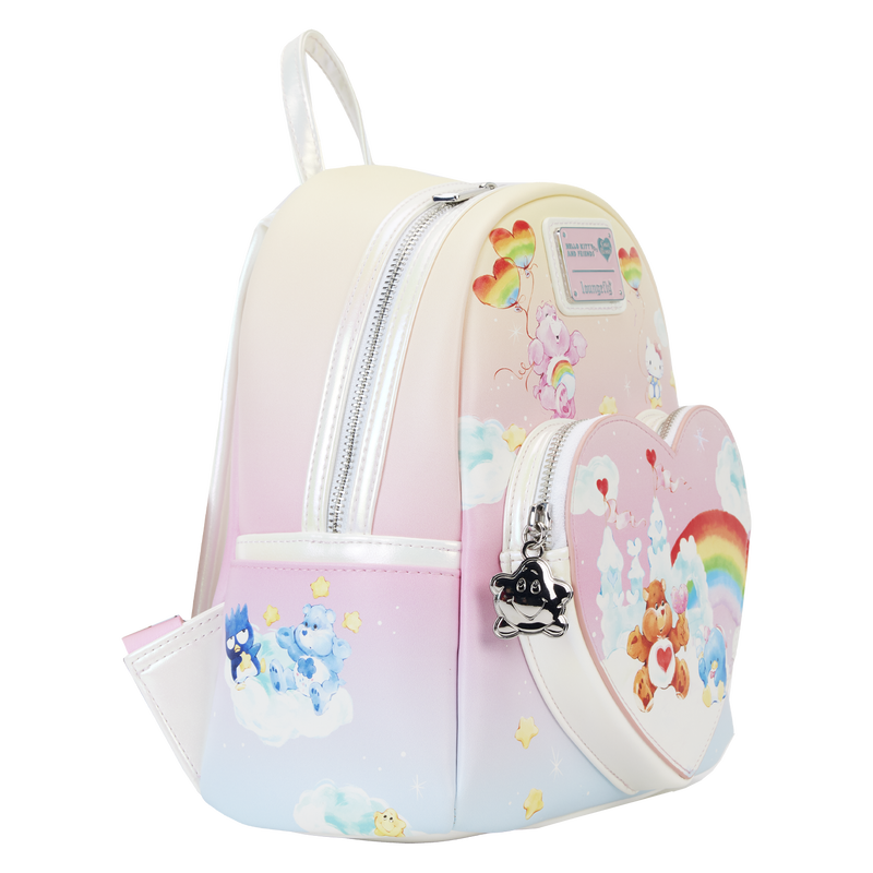 Hello Kitty and Friends x Care Bears Care-A-Lot Mini Backpack Bags Loungefly   