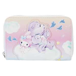 Hello Kitty and Friends x Care Bears Care-A-Lot Zip Around Wallet Bags Loungefly   