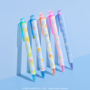 Cinnamoroll x Studio Oh! Sweet Daisies Soft-Touch Gel Pens Stationery Orange Circle