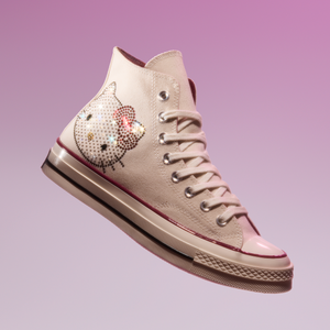 Converse x Hello Kitty and Friends Swarovski® Chuck 70 Sneaker (Adult - Off White) Shoes CONVERSE