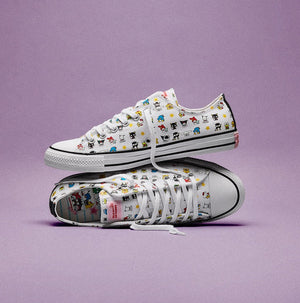 Converse x Hello Kitty and Friends Chuck 70 Ox BFFS Sneaker (Adult - White) Shoes CONVERSE