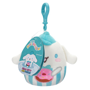 Cinnamoroll Squishmallow Plush Mascot Clip (Donut) Accessory License 2 Play