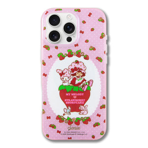 My Melody x Sonix Strawberry Shortcake iPhone Case Accessory BySonix Inc. PINK iPhone 16 Pro Max