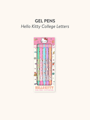 Hello Kitty x Studio Oh! College Letters Gel Pens