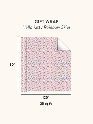 Hello Kitty x Studio Oh! Rainbow Skies Gift Wrap Gift Wrap Studio Oh!