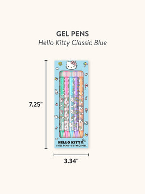 Hello Kitty x Studio Oh! Classic Blue Gel Pens Stationery Studio Oh!