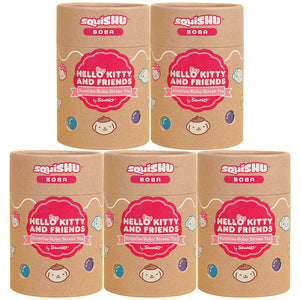 Hello Kitty and Friends Boba Tea Capsule SquiSHU (Series 1) Toys&Games Hamee.com - Hamee US 5 pc. (One of Each Style)