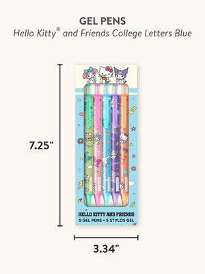 Hello Kitty and Friends x Studio Oh! College Letters Gel Pens