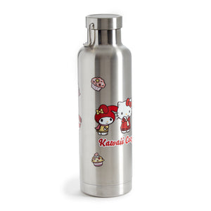 Hello Kitty and Friends Stainless Steel Water Bottle (Kawaii Cozy Club) Travel Culture Studio