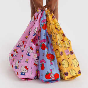 Hello Kitty and Friends x Baggu Standard Bags 3-pc Set (Fruits + Florals) Bags Baggu Corporation