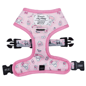 My Melody & Kuromi x Sassy Woof Reversible Dog Harness Home Goods SASSY WOOF